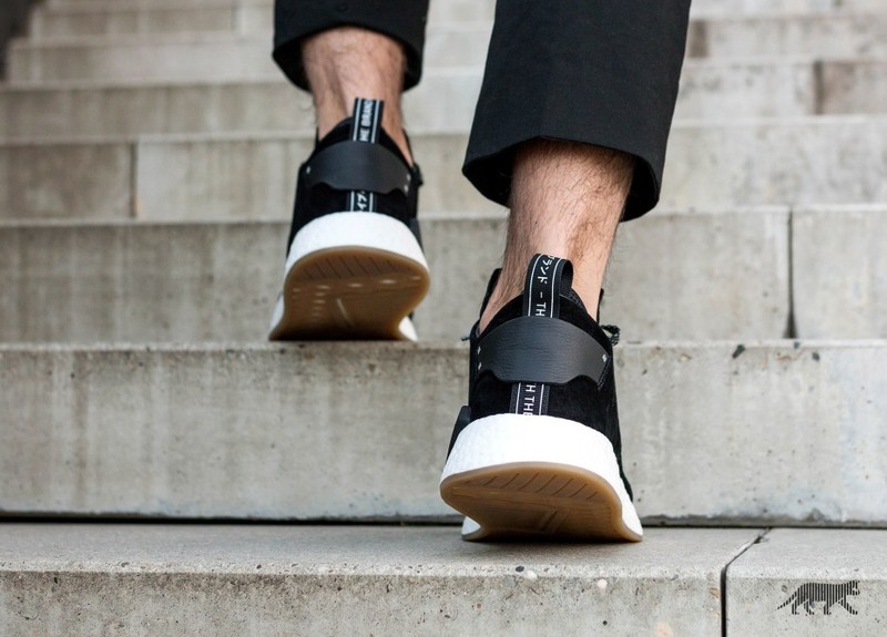 Adidas originals nmd c2 shop trainers in black by3011